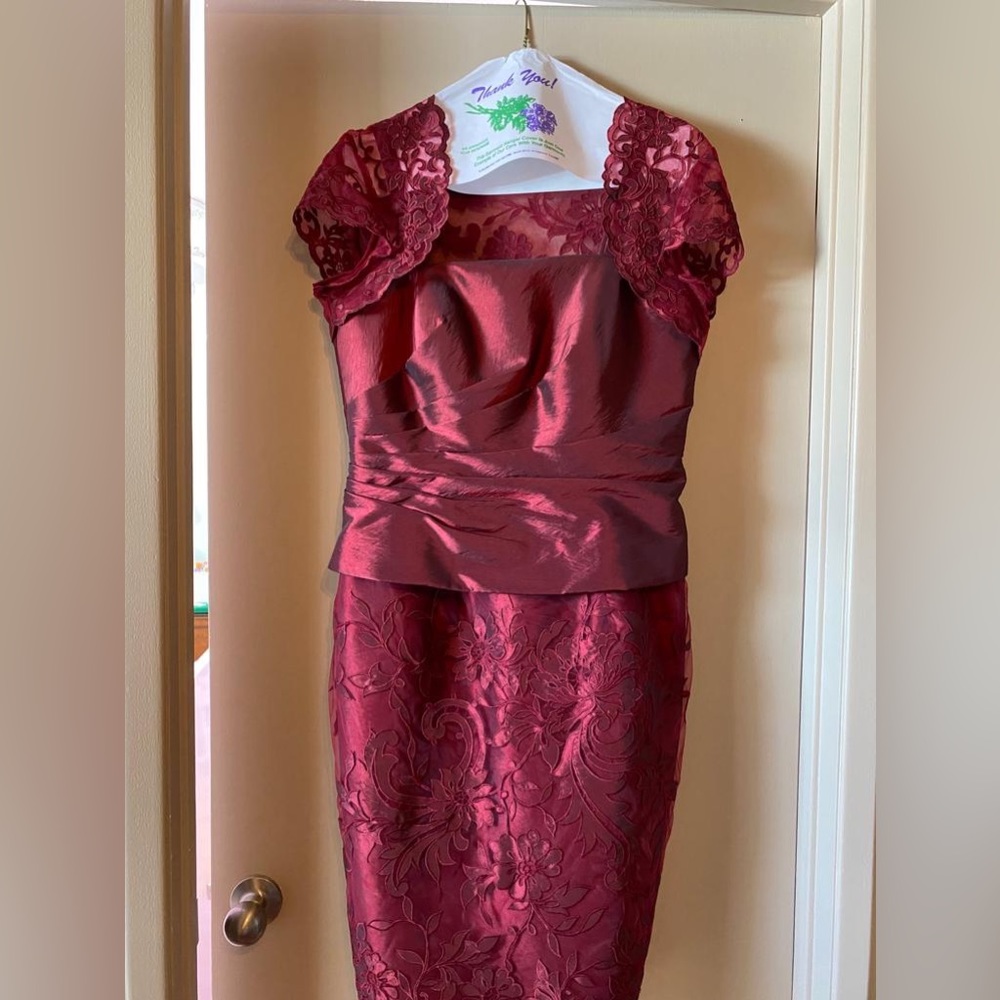 Formal DresS by Mon Cheri Bridals. Perfect for Mother of the Bride/Groom.